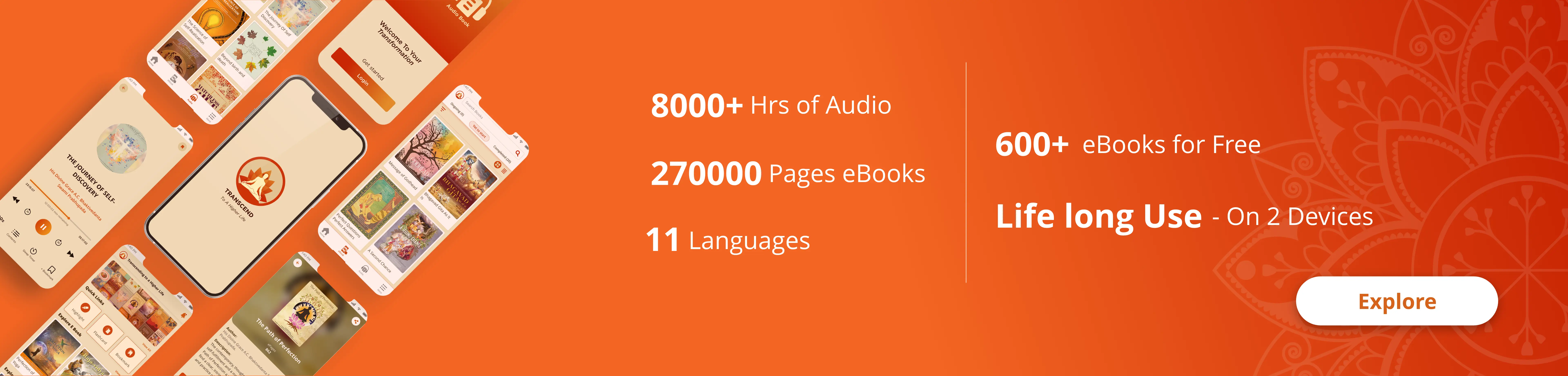 Explore Transcend Store Banner